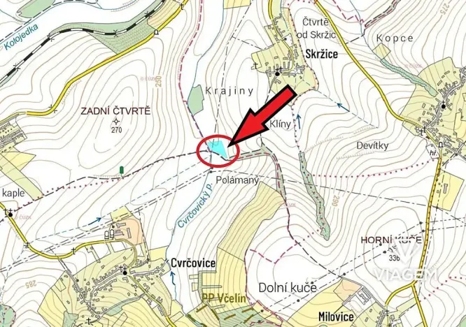 Prodej podílu pole, Soběsuky, 1652 m2