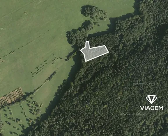 Prodej podílu lesa, Luhačovice, 1729 m2