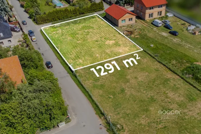 Prodej pozemku pro bydlení, Jesenice, Spojovací, 1291 m2