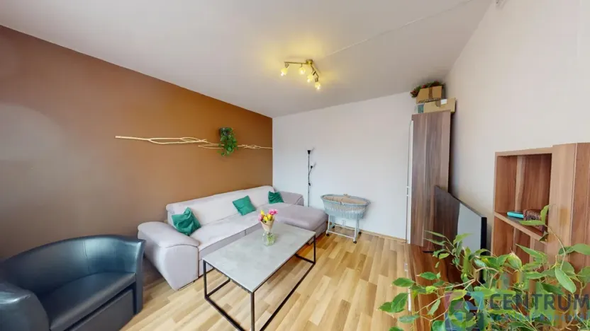 Pronájem bytu 2+kk, Jablonec nad Nisou, Na Vršku, 43 m2