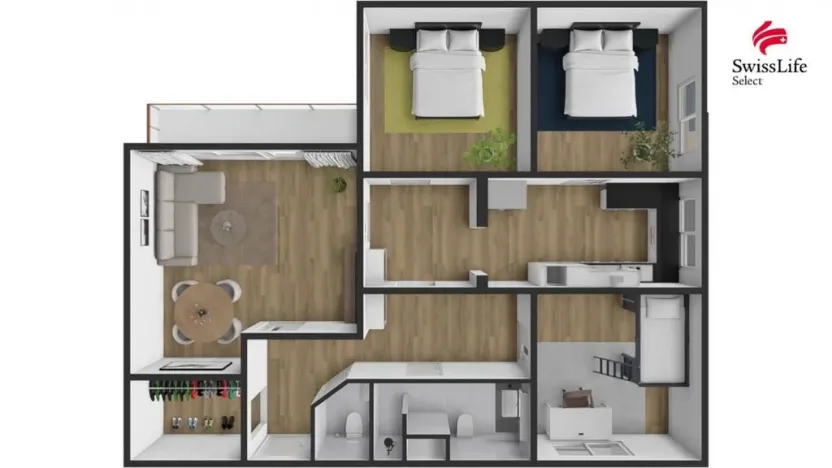 Prodej bytu 4+1, Brno, Vltavská, 90 m2