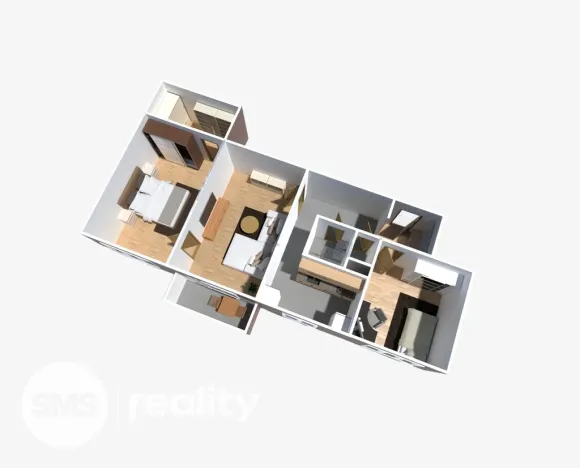 Prodej bytu 3+1, Rožnov pod Radhoštěm, Čs. armády, 79 m2