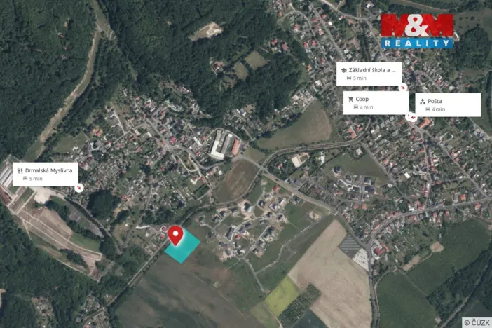 Prodej pozemku pro bydlení, Vysoká Pec - Drmaly, 7543 m2