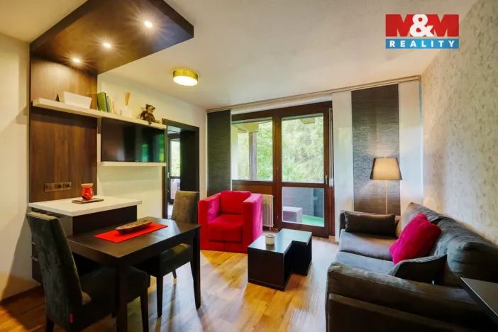 Pronájem bytu 2+kk, Železná Ruda - Alžbětín, 53 m2