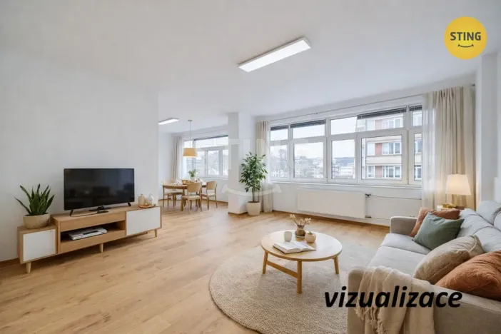 Pronájem bytu 3+kk, Zlín, třída Tomáše Bati, 108 m2