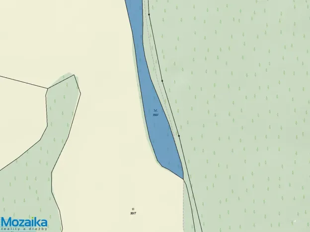 Prodej zahrady, Výprachtice, 1973 m2