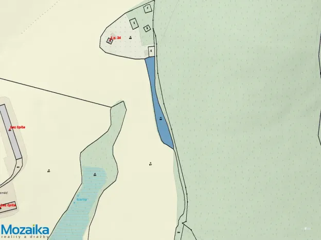 Prodej zahrady, Výprachtice, 1973 m2