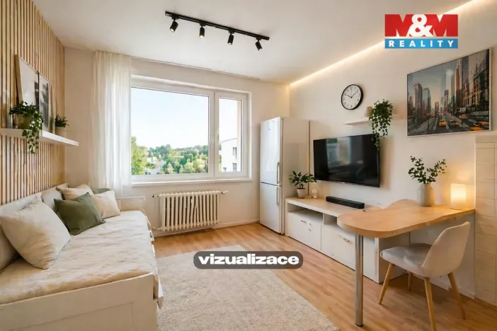 Prodej bytu 1+kk, Jablonné v Podještědí - Markvartice, U Školy, 19 m2