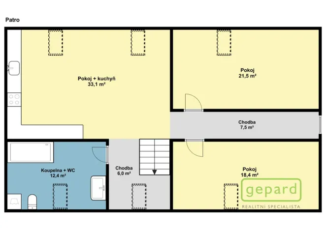 Prodej vícegeneračního domu, Středokluky, Lidická, 567 m2