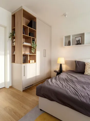 Pronájem bytu 1+kk, Plzeň - Skvrňany, Františka Kováříka, 40 m2