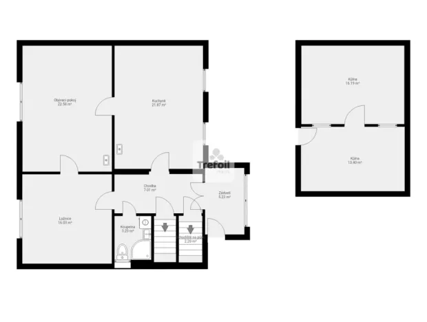 Prodej rodinného domu, Sirá, 195 m2