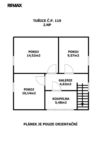 Prodej rodinného domu, Tuřice, 111 m2