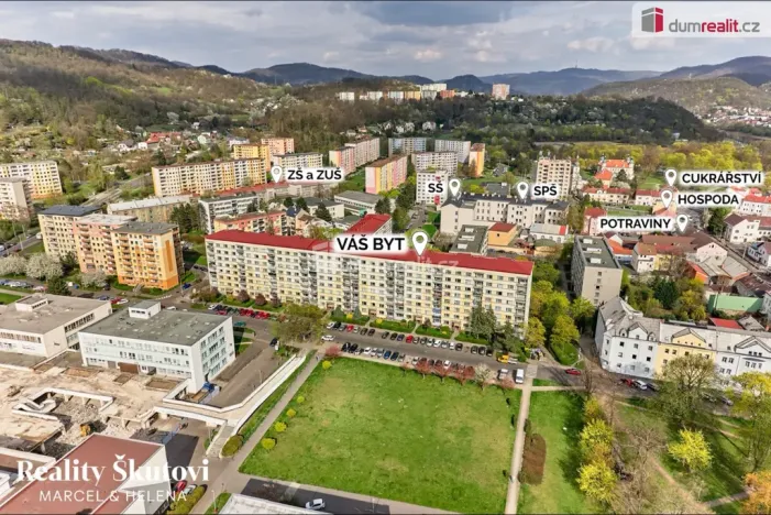 Prodej bytu 3+1, Ústí nad Labem - Krásné Březno, U Pivovarské zahrady, 81 m2