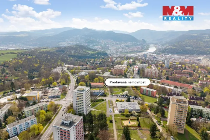 Prodej bytu 3+1, Ústí nad Labem - Ústí nad Labem-centrum, Hoření, 62 m2