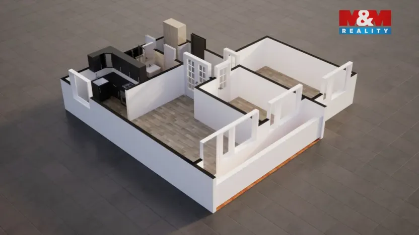 Prodej bytu 3+1, Praha - Záběhlice, Škábova, 56 m2