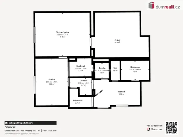 Prodej rodinného domu, Petrohrad, 170 m2