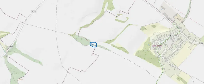 Prodej pozemku, Štětí - Brocno, 273 m2