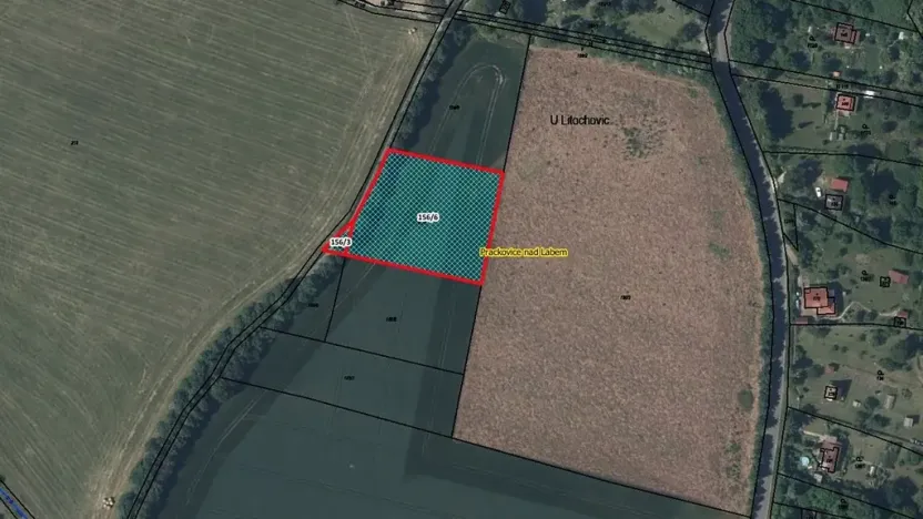Prodej pole, Prackovice nad Labem, 3067 m2