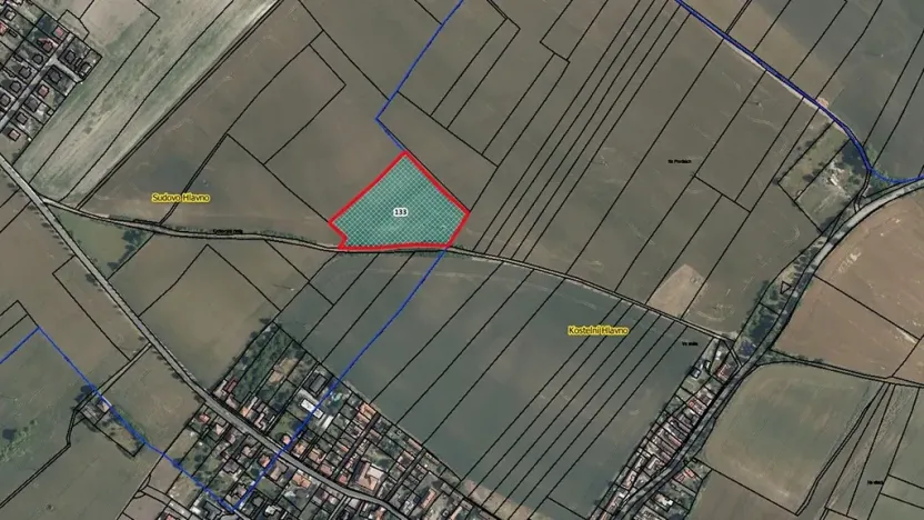Prodej podílu pole, Sudovo Hlavno, 6001 m2