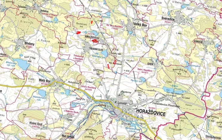 Prodej pole, Horažďovice, 74853 m2