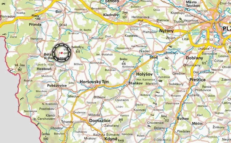 Prodej pole, Hostouň, 6903 m2