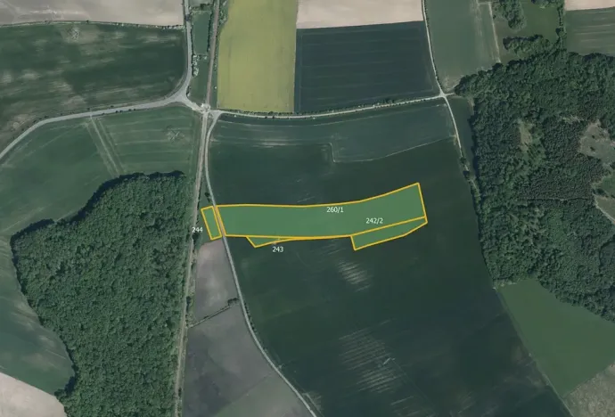 Prodej pole, Očelice, 19275 m2