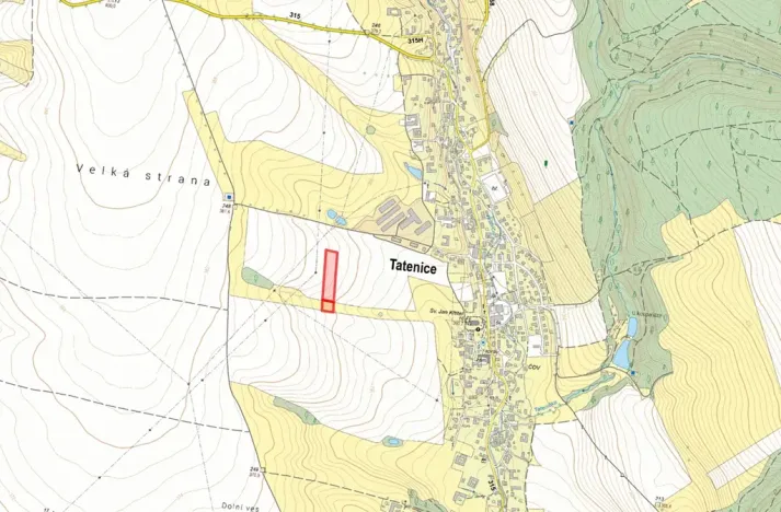 Prodej pole, Tatenice, 10358 m2