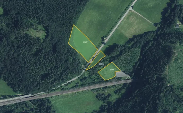 Prodej louky, Tatenice, 10631 m2