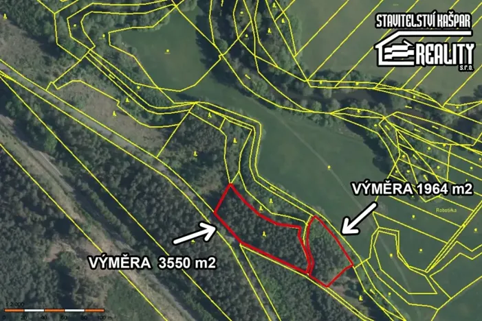 Prodej lesa, Borohrádek, Rudé armády, 5514 m2