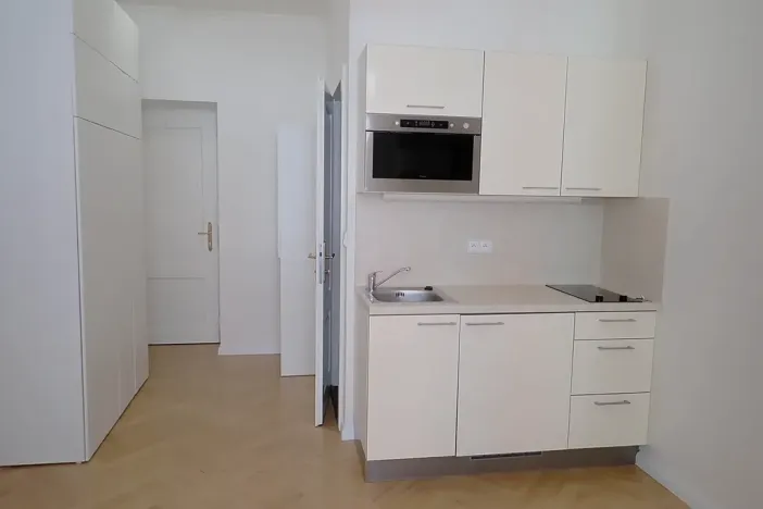 Pronájem bytu 1+kk, Praha - Smíchov, Zborovská, 23 m2