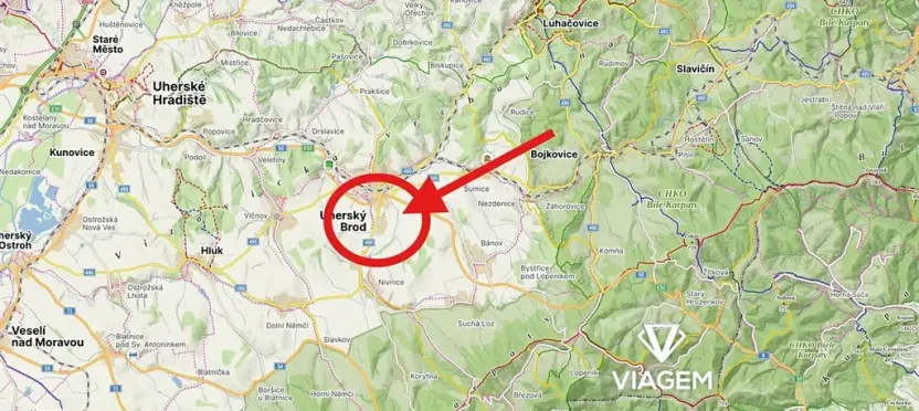 Prodej podílu pole, Uherský Brod, 5268 m2