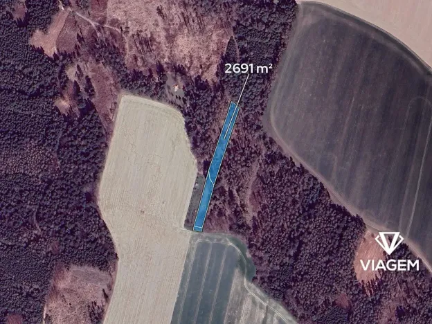 Prodej podílu zahrady, Hačky, 1345 m2