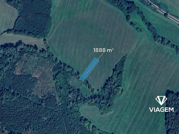 Prodej podílu pole, Chlumy, 472 m2