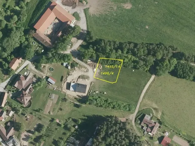 Dražba pozemku pro bydlení, Slavče, 937 m2