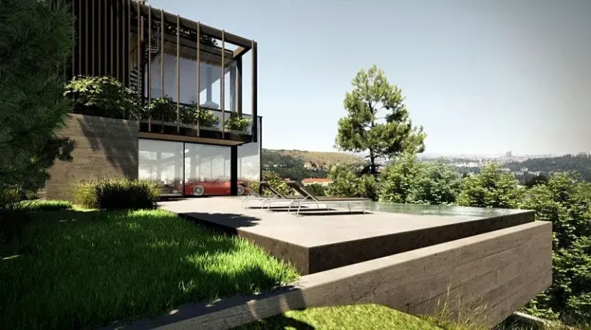 Prodej pozemku pro bydlení, Praha - Hlubočepy, Skalní, 1368 m2