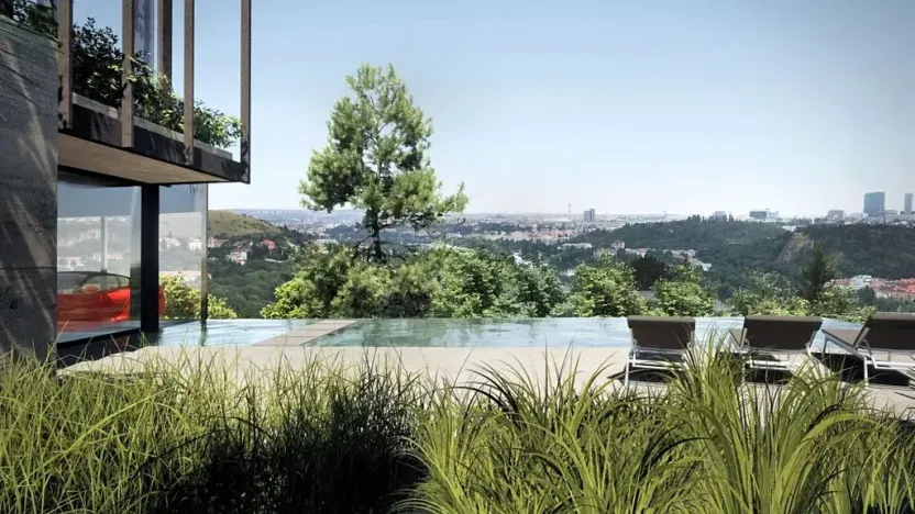 Prodej pozemku pro bydlení, Praha - Hlubočepy, Skalní, 1368 m2