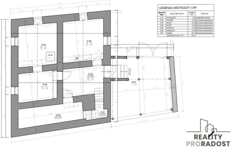 Prodej rodinného domu, Skuteč, Fortna, 66 m2