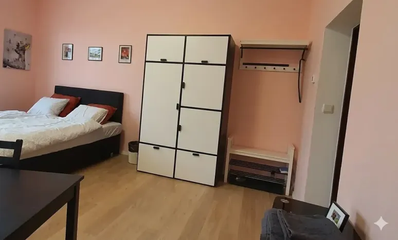 Pronájem bytu 1+kk, Praha - Libeň, Davídkova, 27 m2