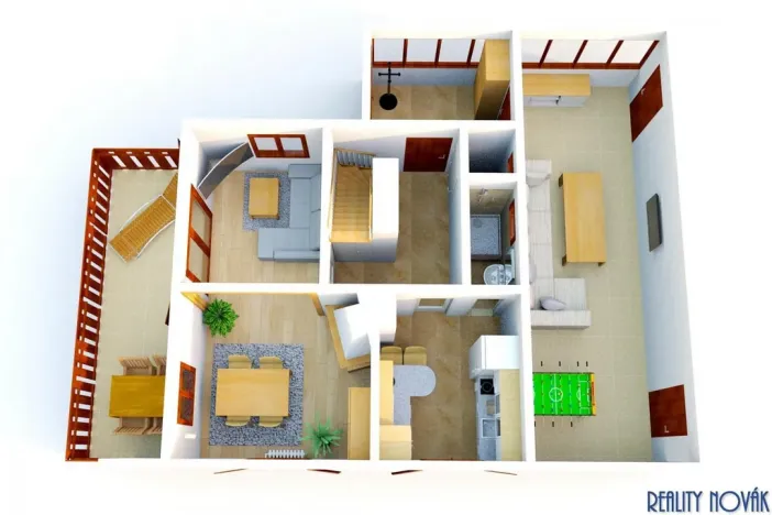 Prodej chaty, Stříbrná Skalice, 136 m2