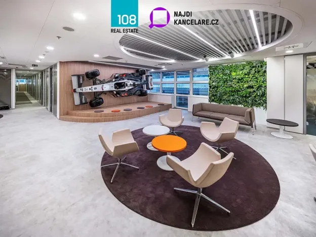 Pronájem kanceláře, Praha - Smíchov, Radlická, 880 m2