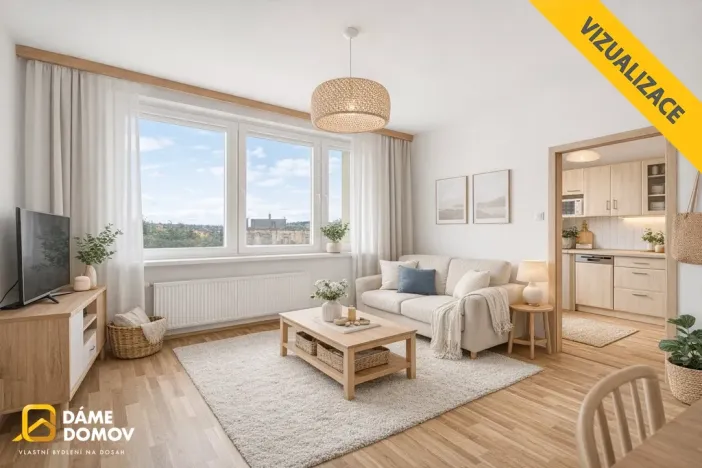 Prodej bytu 2+1, Zlín, Okružní, 45 m2