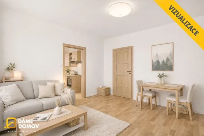 Prodej bytu 2+1, Zlín, Okružní, 45 m2