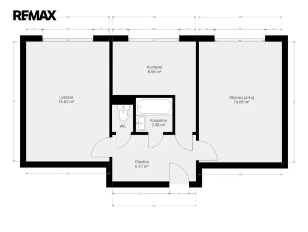 Prodej bytu 2+1, Praha, Káranská, 54 m2