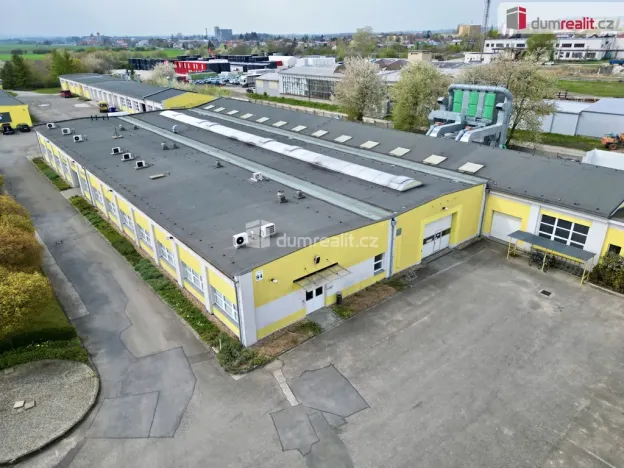 Pronájem výrobních prostor, Holešov, Tovární, 1663 m2