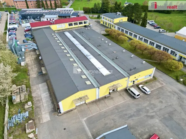 Pronájem výrobních prostor, Holešov, Tovární, 1100 m2