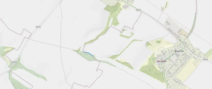 Prodej pozemku, Štětí - Brocno, 1107 m2