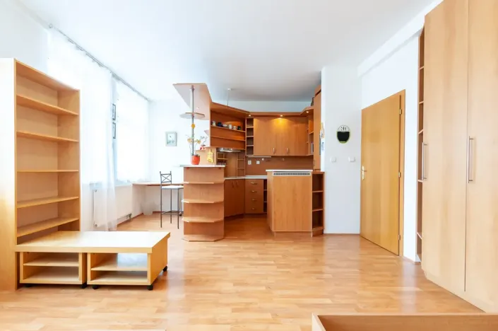Pronájem bytu 1+kk, Praha - Žižkov, Jeseniova, 31 m2