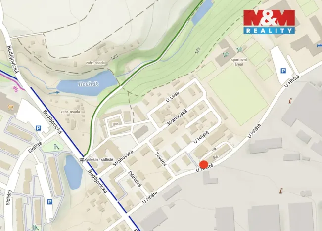 Prodej garáže, Velešín, 17 m2