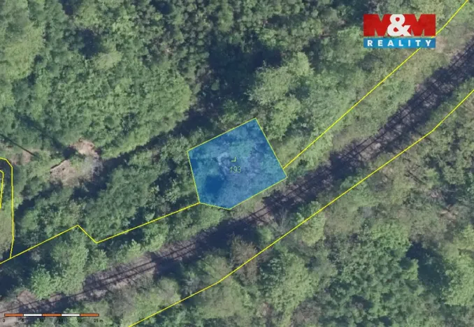 Prodej pozemku, Hrob, 443 m2