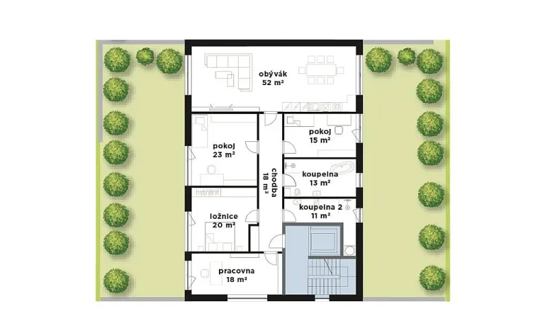 Prodej bytu 5+kk, Praha - Braník, Pod svahem, 180 m2